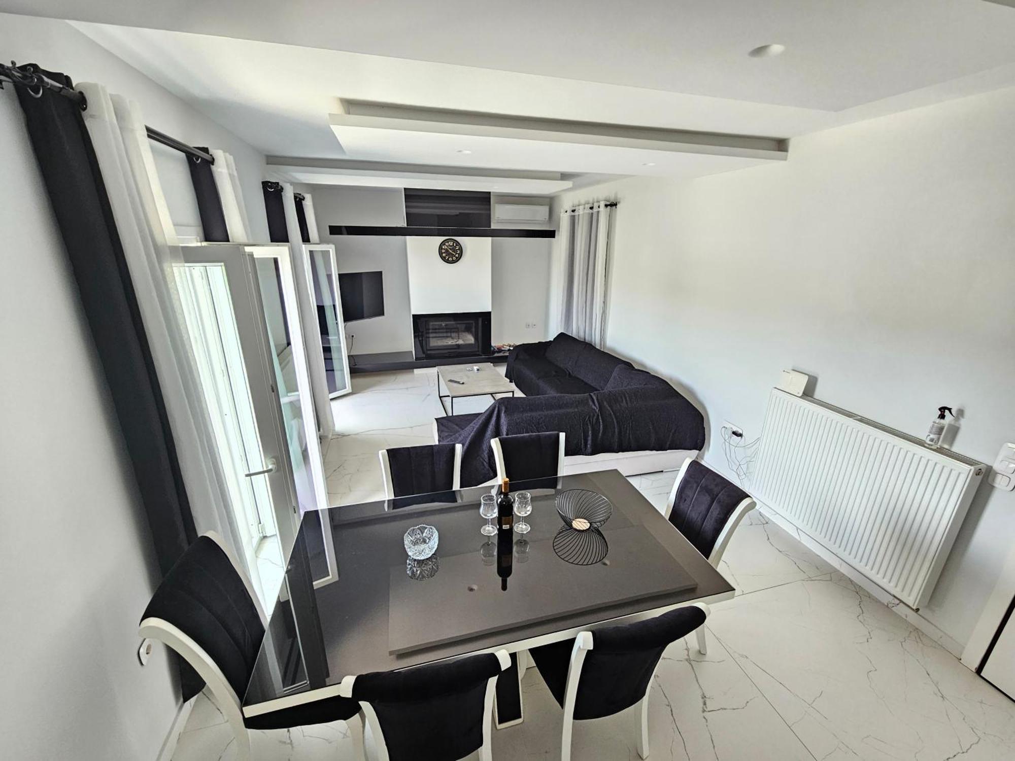 Grey Luxury House Apartment Ypsos Exterior foto